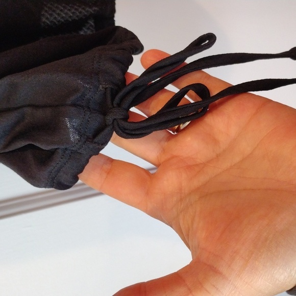 Champion Black Double Strap Tank Top Camisole Activewear Athletic Size L - Picture 4 of 5